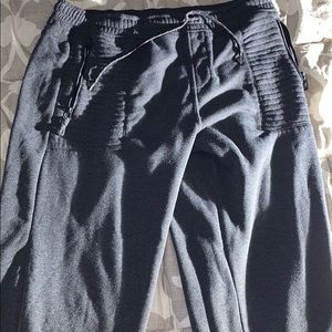 Grey joggers for men.